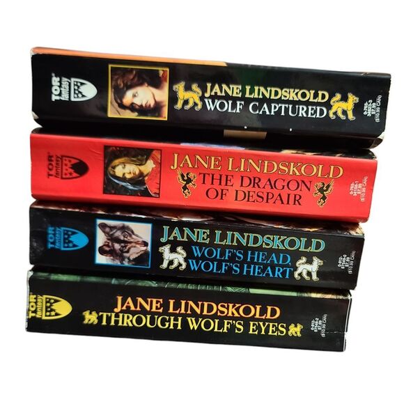 Jane Lindskold Fantasy Book Collection - Wolf Series Books 1-4 Paperback Novels - Picture 2 of 6